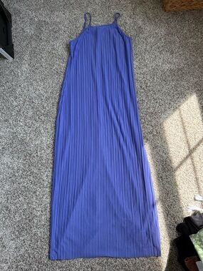 Periwinkle Summer Maxi Dress